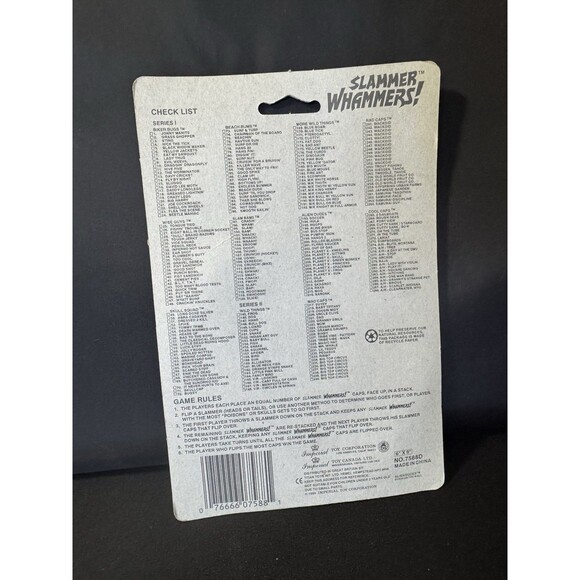 Vintage Slammer Whammers Series 1 Slam Bams RARE 24 CAPS & 2 SLAMM - Picture 6 of 6